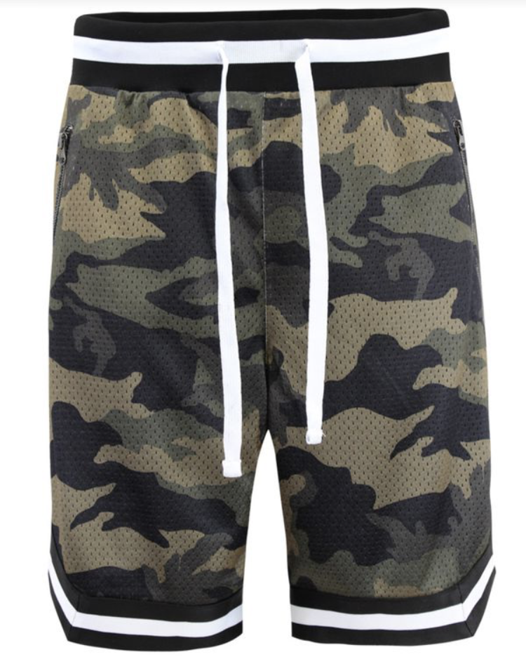 Camouflage Basketball Shorts