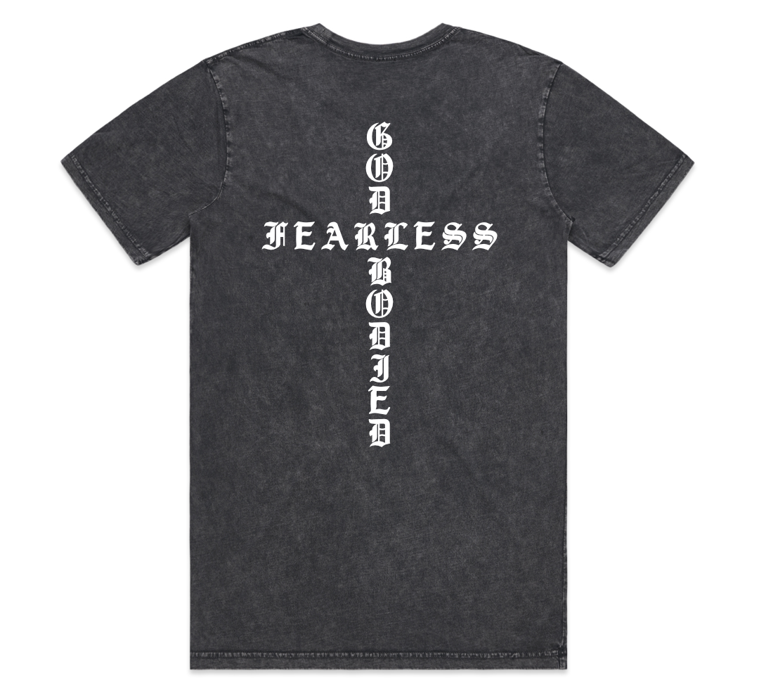 God Bodied x Fearless Cross Tee